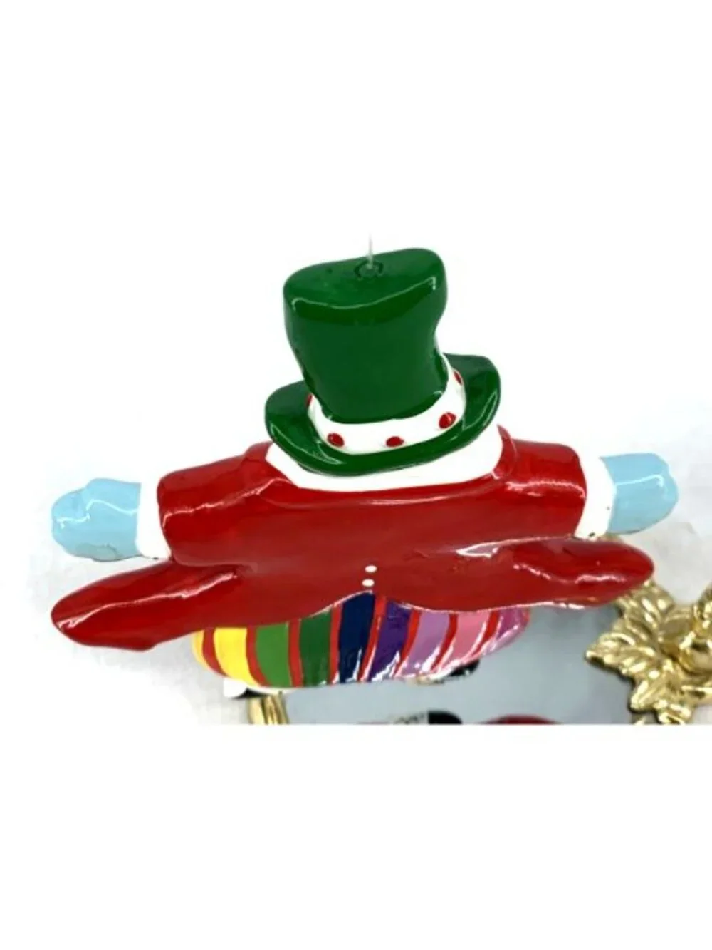 Dept 56 Brightly Snowman Christmas Ornament Porcelain 5